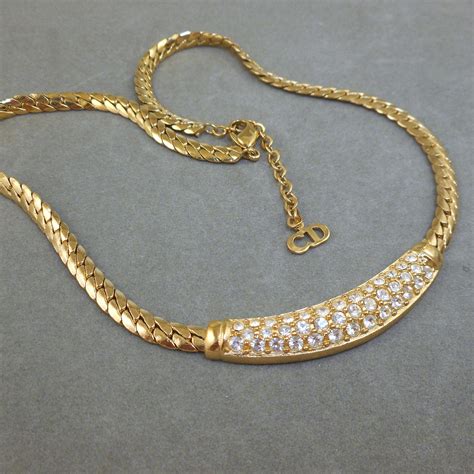 vintage dior necklace